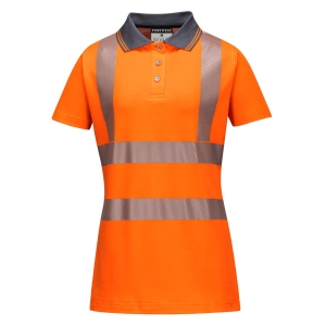  LW72 - Damska koszulka ostrzegawcza polo 