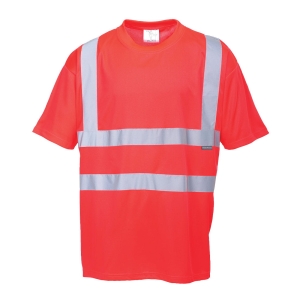 S478 - T-shirt ostrzegawczy 