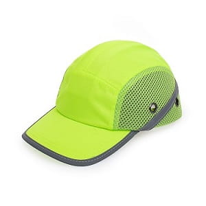 CZAPKA OCHRONNA BUMPCAP Z SIATKĄ ŻÓŁTA HVP