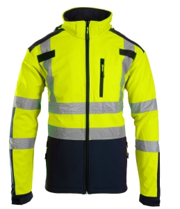 BRIXTON FLASH SOFTSHELL BF005 Z PASAMI ODBLASK. KAT 2 klasa2